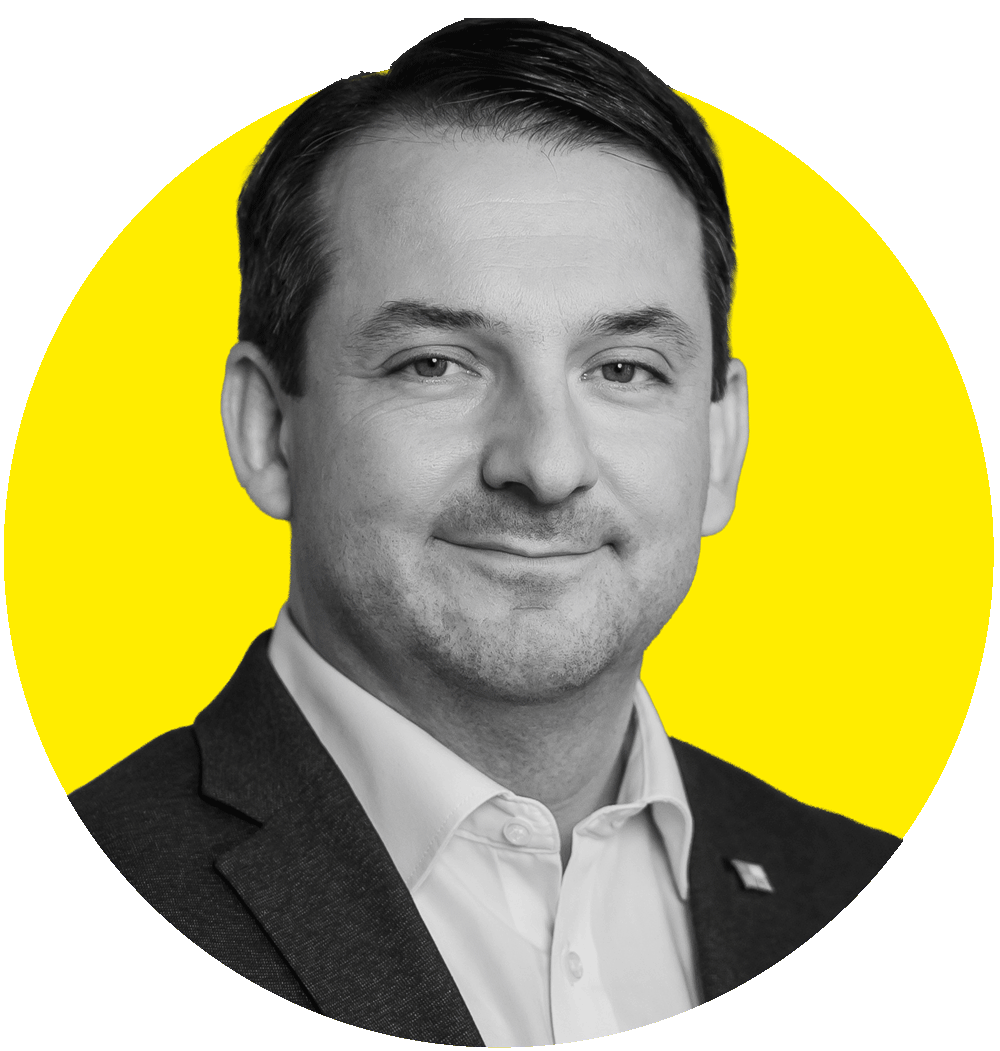 Portrét Viktora Vojtka, poslance a člena správní rady iStar